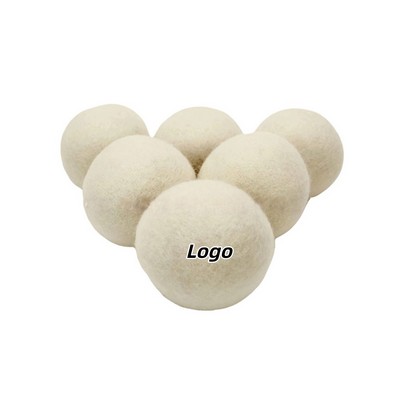 Natural Wool Felt Dryer Balls Eco Friendly Laundry Softener