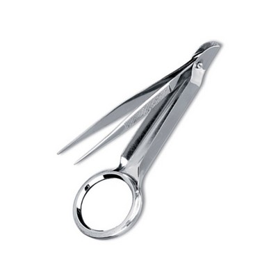 Prestige Medical - 4.5" Magnifying Splinter Scissors