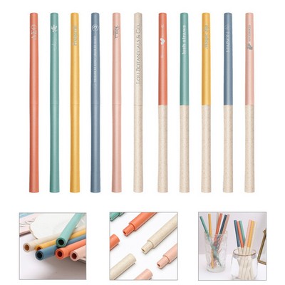 Reusable Wheat Straw